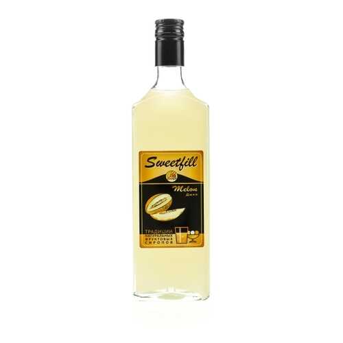 Сироп Sweetfill дыня стекло 500 мл в ВкусВилл