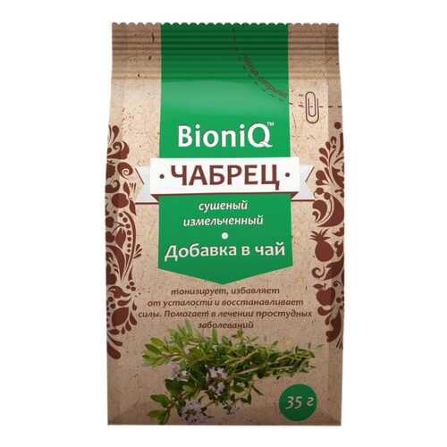 Чабрец BioniQ сушеный в ВкусВилл