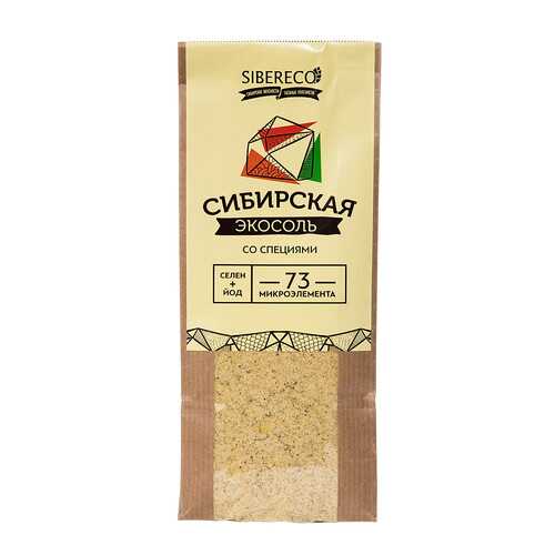 Экосоль Sibereco сибирская со специями 500 г в ВкусВилл