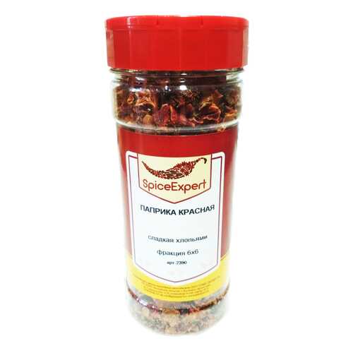 Паприка SpicExpert красная сладкая хлопья 6х6 85 г в ВкусВилл