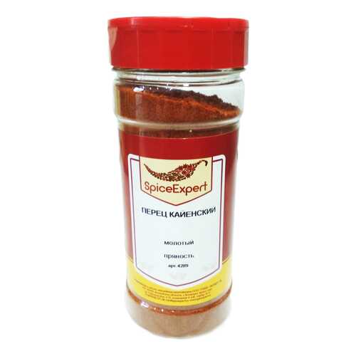 Перец SpicExpert Кайенский острый 185 г в ВкусВилл