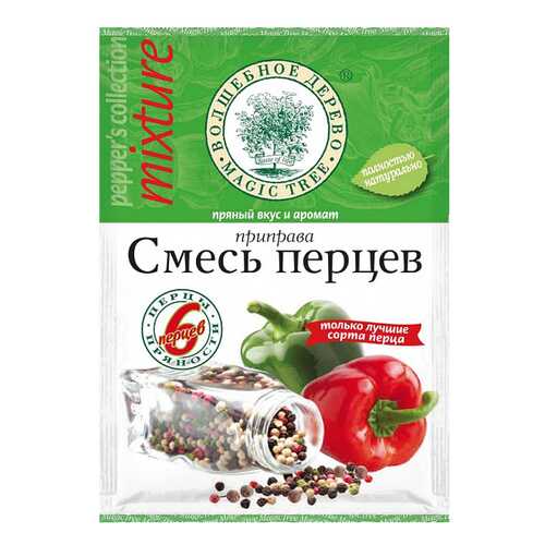 Приправа Волшебное дерево смесь перцев 30 г в ВкусВилл