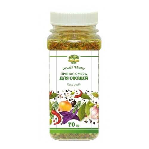 Пряная смесь Organic food для овощей 70 г в ВкусВилл