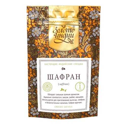 Шафран Золото Индии 1 г в ВкусВилл