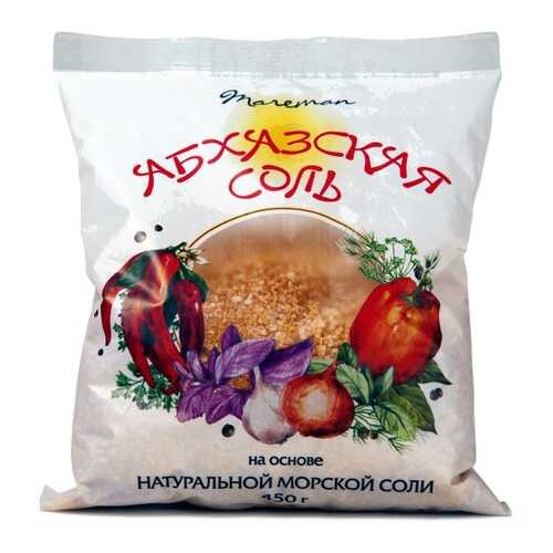 Соль абхазская Mareman помол №1 450 г в ВкусВилл