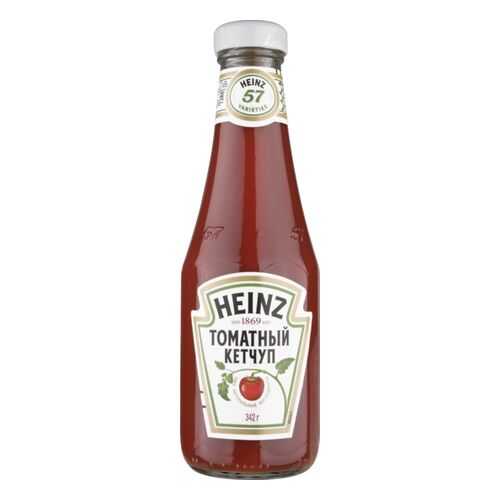 Кетчуп Heinz томатный 342 г в ВкусВилл