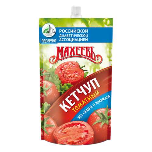 Кетчуп Махеевъ Томатный без сахара и крахмала 300 г в ВкусВилл