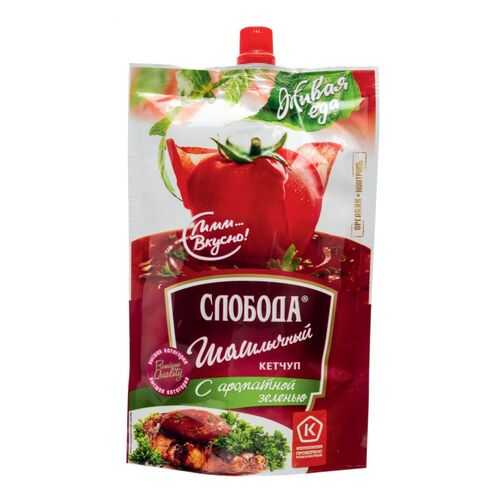 Кетчуп Слобода шашлычный 350 г в ВкусВилл