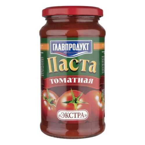 Паста томатная Главпродукт экстра 480 г в ВкусВилл