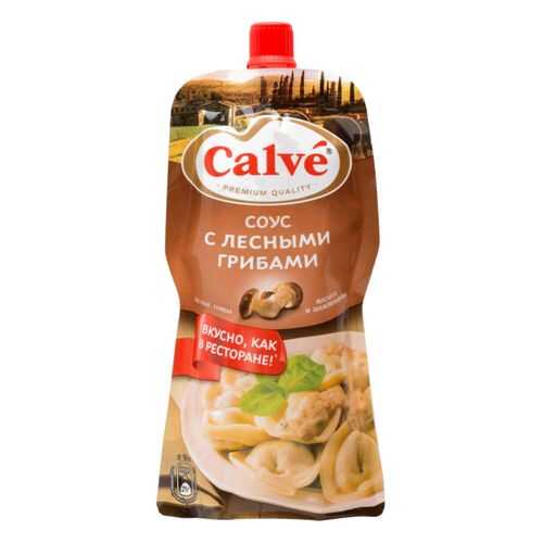 Соус Calve с лесными грибами 230 г в ВкусВилл