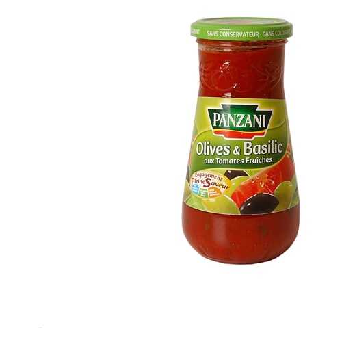 Соус для спагетти с оливками и базиликом, Panzani, 400 г, Франция в ВкусВилл