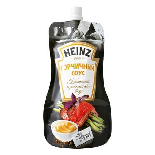 Соус Heinz горчичный 230 г в ВкусВилл
