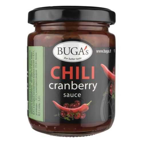 Соус клюквенный Bugas с перцем чили 160 г в ВкусВилл