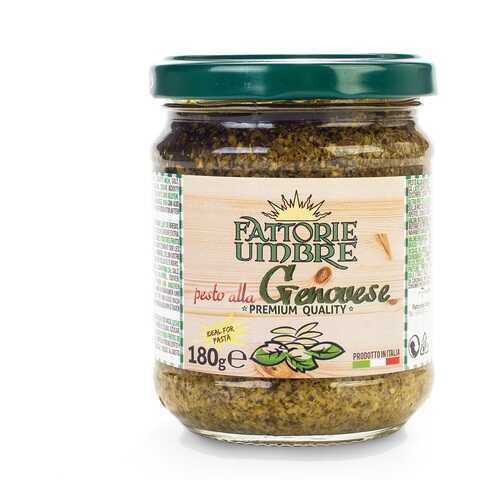 Соус песто по-генуэзски, Fattorie Umbre, 180 г, Италия в ВкусВилл