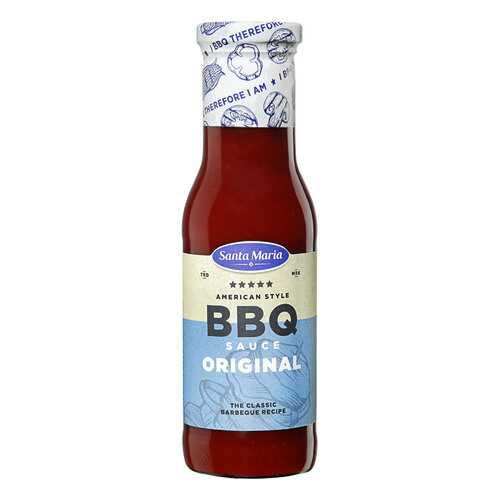 Соус Santa Maria BBQ оригинальный для гриля и шашлыка 355г Нидерланды в ВкусВилл