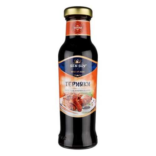 Соус терияки Sen Soy premium для маринования 320 г в ВкусВилл