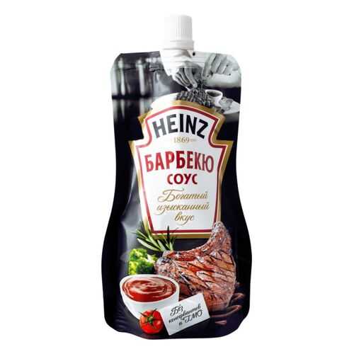 Соус томатный Heinz барбекю 230 г в ВкусВилл