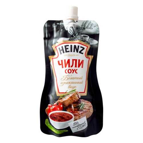 Соус томатный Heinz чили 230 г в ВкусВилл