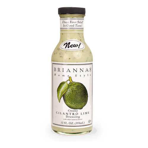 Соус-заправка Briannas с лаймом и кинзой 355г США в ВкусВилл