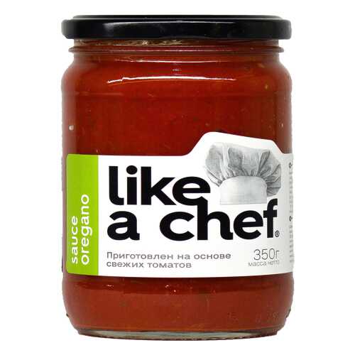 Томатный соус Oregano Like a chef 350 г в ВкусВилл