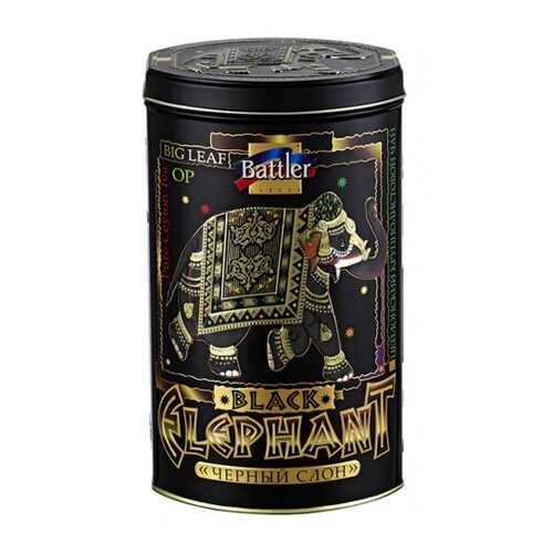 Чай Battler черный слон черный листовой ОР 200 г в ВкусВилл