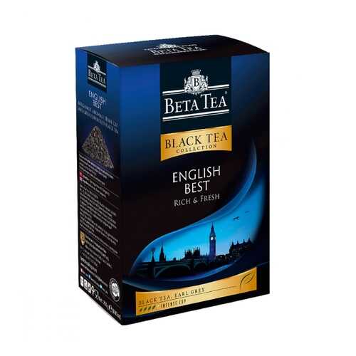 Чай Beta Tea Английский лучший с добавками 100 г в ВкусВилл