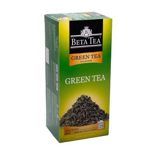Чай Beta Tea зеленый зеленый 25 пакетиков в ВкусВилл