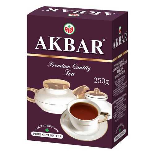 Чай черный Akbar 250 г в ВкусВилл
