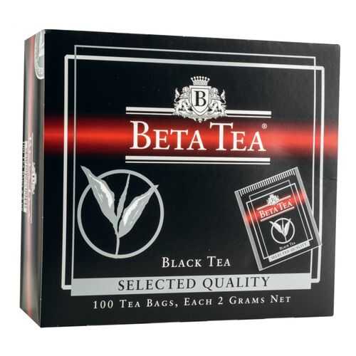 Чай черный Beta Tea selected quality 100 пакетиков в ВкусВилл
