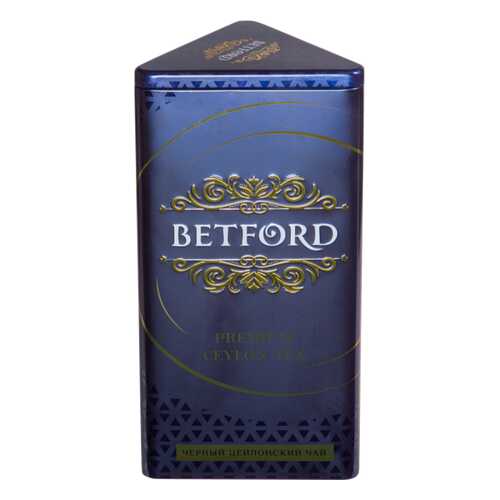 Чай черный Betford призма синяя 300 г в ВкусВилл