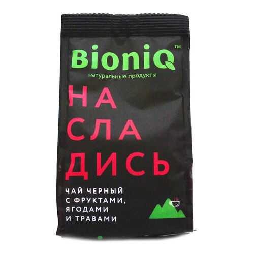 Чай черный BIONIQ, Насладись, с фруктами, ягодами и травами, 50 г в ВкусВилл