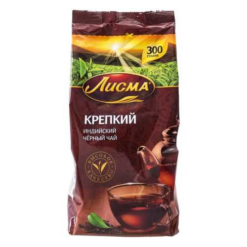 Чай черный Лисма индийский крепкий 300 г в ВкусВилл