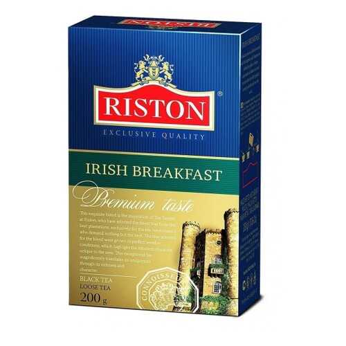 Чай черный листовой Riston ирландский завтрак 200 г в ВкусВилл