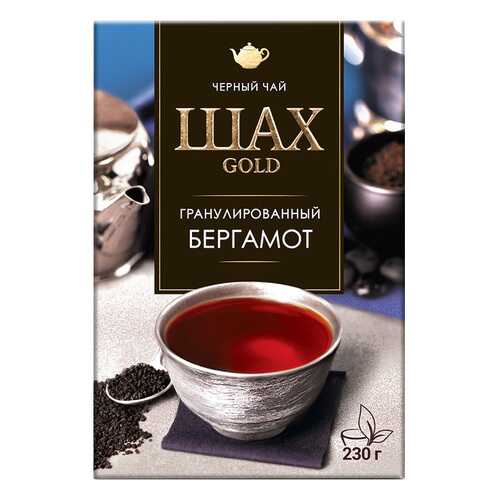 Чай черный листовой Шах Gold Бергамот 230 г в ВкусВилл