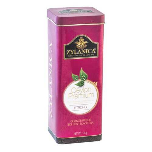 Чай черный листовой Zylanica batik design strong 100 г в ВкусВилл