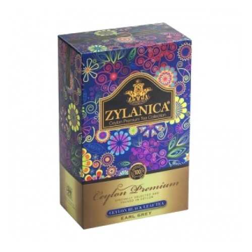Чай черный листовой Zylanica ceylon premium collection бергамот FBOP 100 г в ВкусВилл