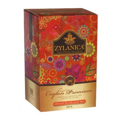 Чай черный листовой Zylanica ceylon premium collection OPА 200 г в ВкусВилл