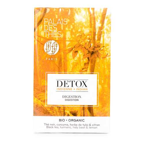 Чай черный Palais des Thes DETOX Индия 20х2г в муслиновых пакетах Франция в ВкусВилл