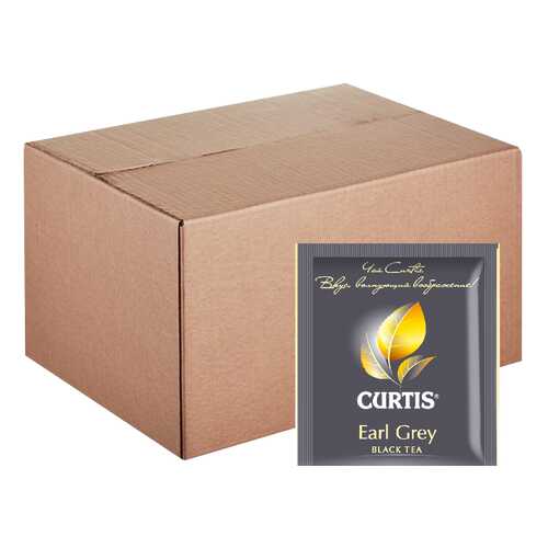 Чай Curtis Earl Grey, черный листовой, с добавками, 200 пакетиков по 2 гр в ВкусВилл
