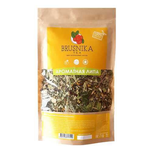 Чай цветочный Brusnika tea ароматная липа в ВкусВилл