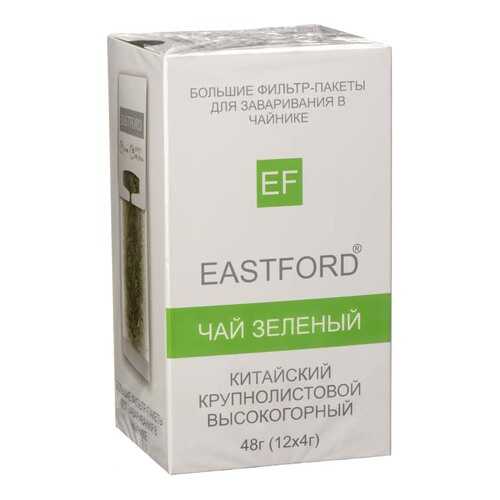 Чай Eastford Чай зеленый, зеленый листовой, 12 пакетиков в ВкусВилл