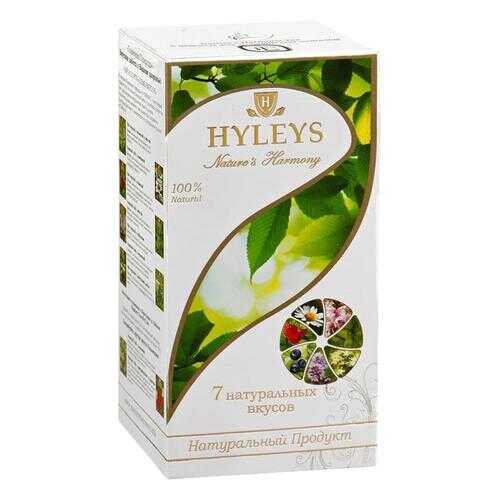 Чай Hyleys 7 вкусов ассорти байховый листовой 25 пакетиков в ВкусВилл
