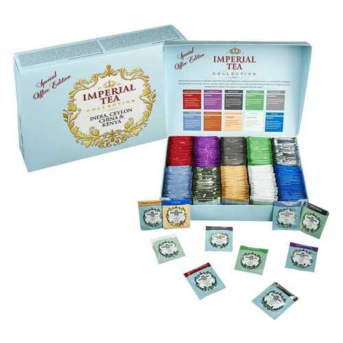 Чай Imperial Collection special office edition коллекционный 250 пакетиков в ВкусВилл