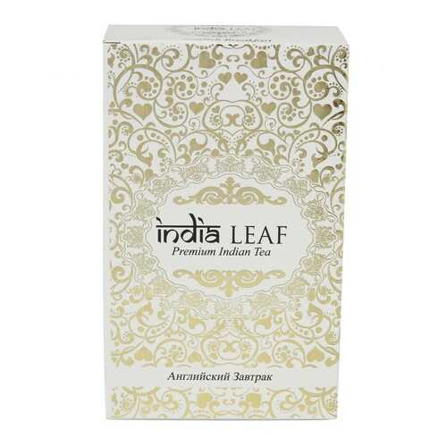 Чай India leaf Английский завтрак, черный среднелистовой, 200 гр в ВкусВилл