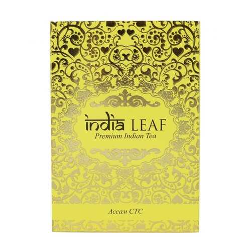 Чай India leaf Ассам стс, черный гранулированный, 100 гр в ВкусВилл