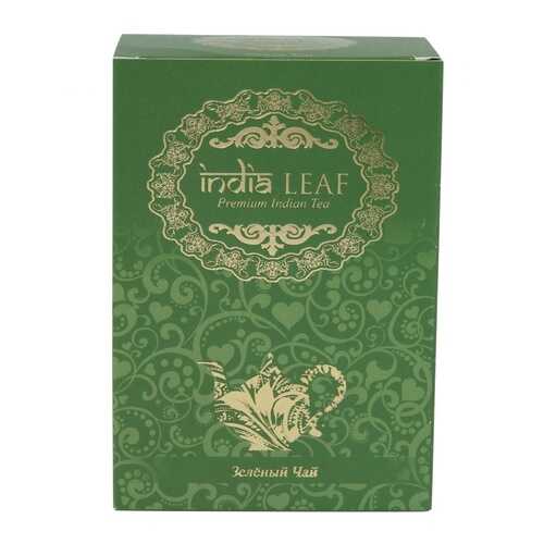 Чай India leaf Класический, зеленый крупнолистовой, 100 гр в ВкусВилл