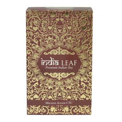 Чай India leaf Масала Ассам стс, черный гранулированный с добавками, 200 гр в ВкусВилл