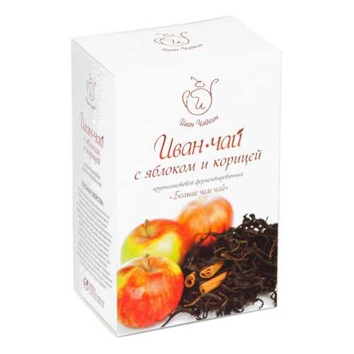 Чай Иван Чайкин Иван-чай с яблоком и корицей, крупнолистовой, 50 гр в ВкусВилл