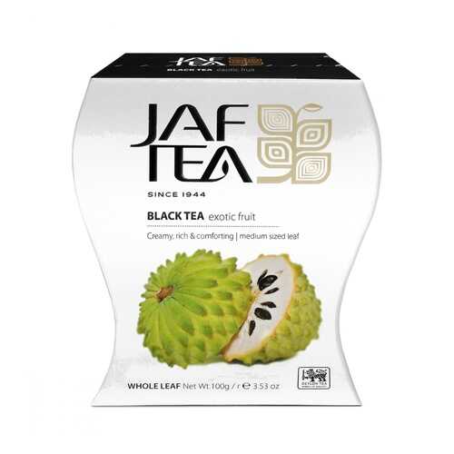 Чай Jaf Tea Exotic Fruit черный листовой с саусепом 100 г в ВкусВилл