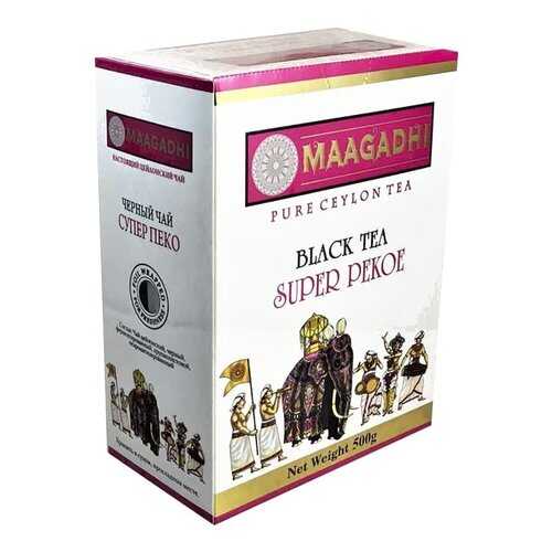 Чай Маагади Супер PEKO черный 500 гр. в ВкусВилл